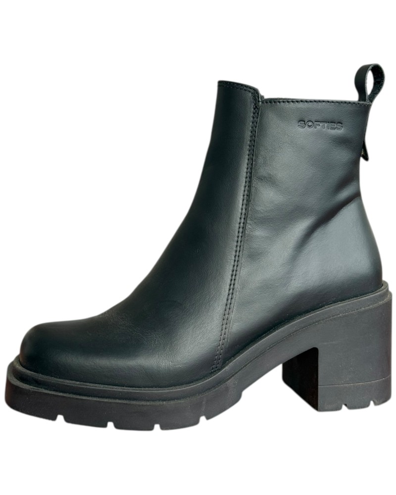 Δερμάτινο Γυναικείo Μποτάκι - F762