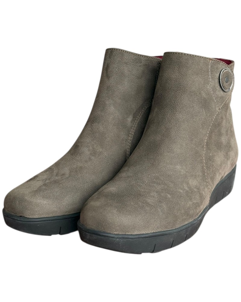 Δερμάτινο Γυναικείo Μποτάκι - F763