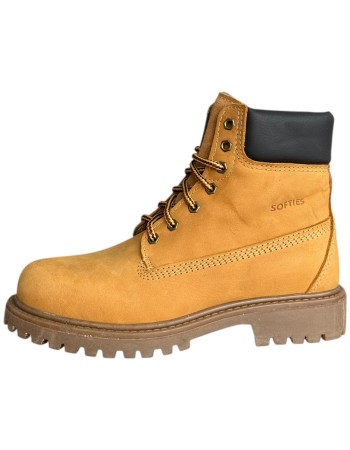 Δερμάτινο Γυναικείo Μποτάκι - F764