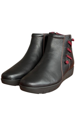 Δερμάτινο Γυναικείo Μποτάκι - F765