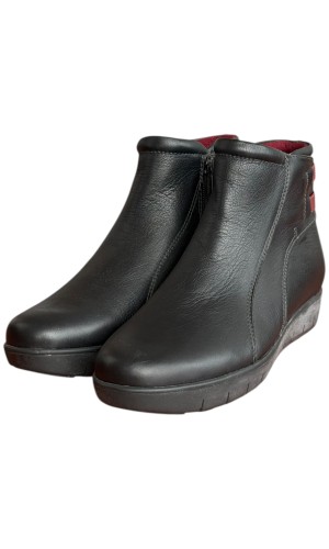 Δερμάτινο Γυναικείo Μποτάκι - F767