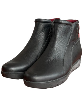 Δερμάτινο Γυναικείo Μποτάκι - F767