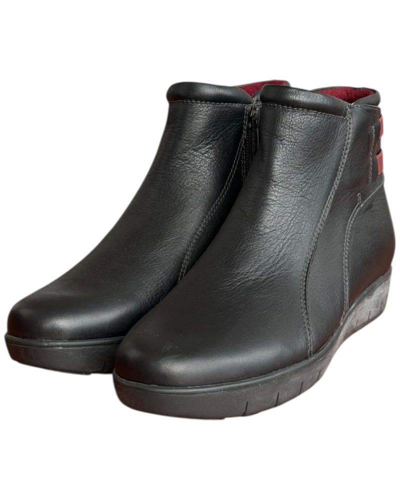 Δερμάτινο Γυναικείo Μποτάκι - F767