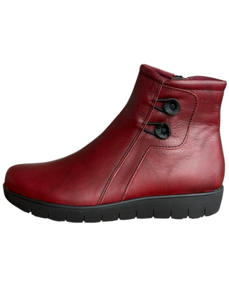 Δερμάτινο Γυναικείo Μποτάκι - F768