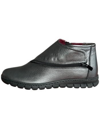 Δερμάτινο Γυναικείo Μποτάκι - F770