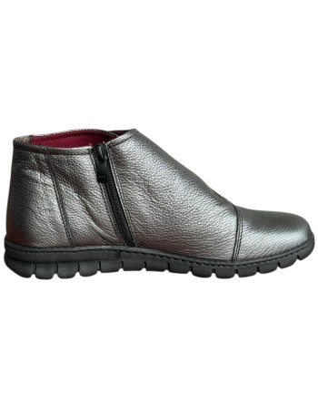 Δερμάτινο Γυναικείo Μποτάκι - F770