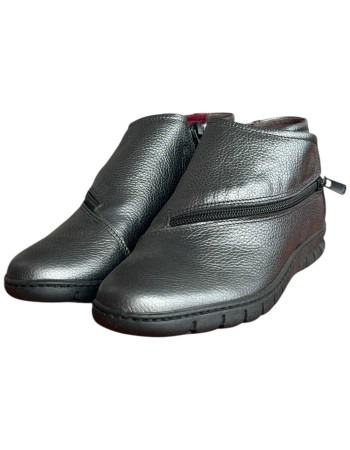 Δερμάτινο Γυναικείo Μποτάκι - F770