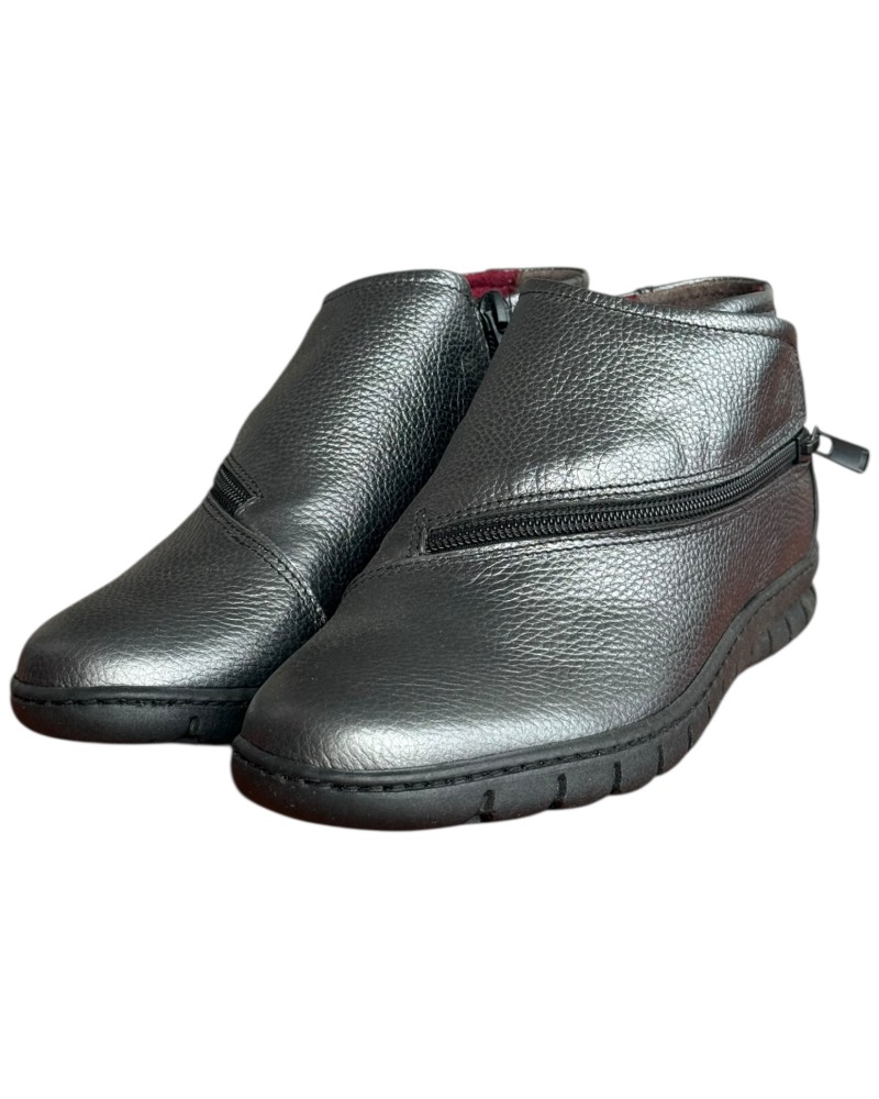 Δερμάτινο Γυναικείo Μποτάκι - F770