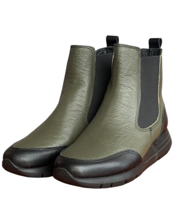 Δερμάτινο Γυναικείo Μποτάκι - F771