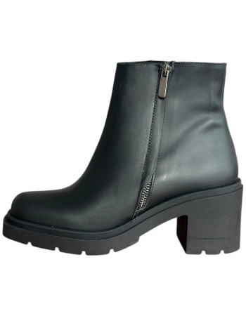 Δερμάτινο Γυναικείo Μποτάκι - F773