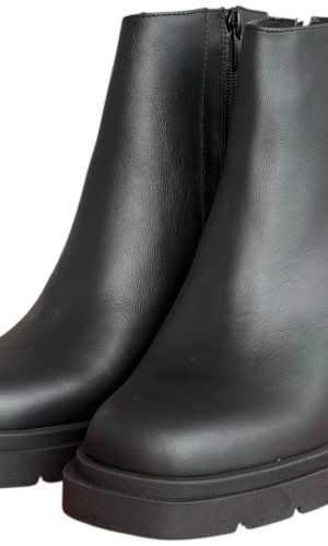 Δερμάτινο Γυναικείo Μποτάκι - F773