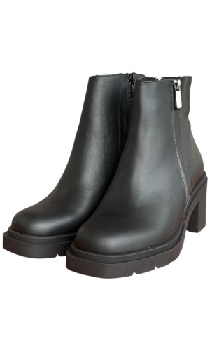 Δερμάτινο Γυναικείo Μποτάκι - F773