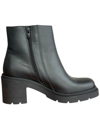 Δερμάτινο Γυναικείo Μποτάκι - F773