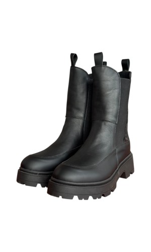 Δερμάτινο Γυναικείo Μποτάκι - F774