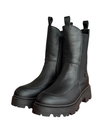 Δερμάτινο Γυναικείo Μποτάκι - F774