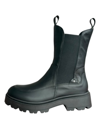 Δερμάτινο Γυναικείo Μποτάκι - F774