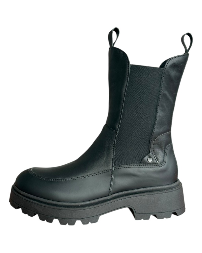 Δερμάτινο Γυναικείo Μποτάκι - F774