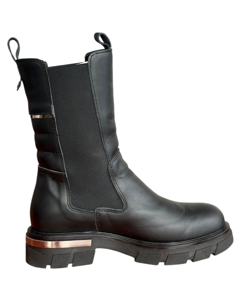 Δερμάτινο Γυναικείo Μποτάκι - F775