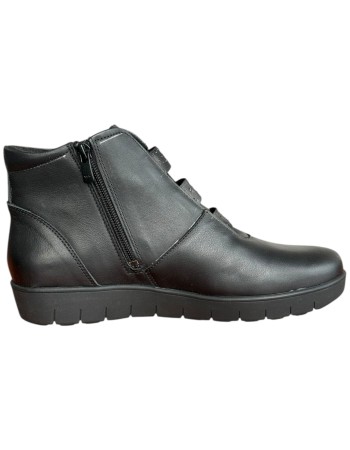 Δερμάτινο Γυναικείo Μποτάκι - F776