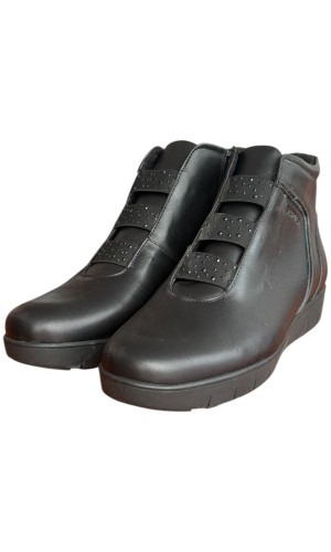 Δερμάτινο Γυναικείo Μποτάκι - F776