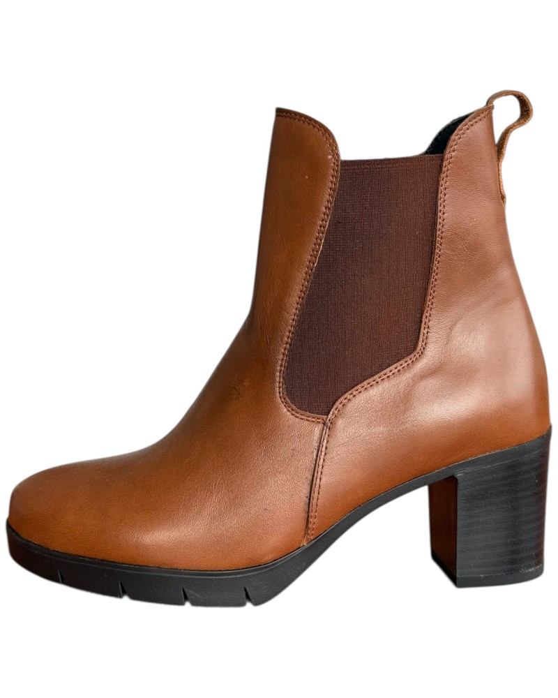 Δερμάτινο Γυναικείo Μποτάκι - F778