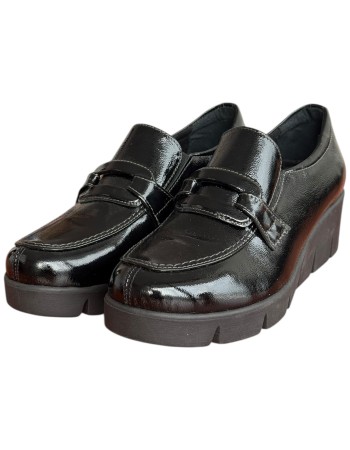  Δερμάτινο Γυναικείo Μοκασίνι - F779