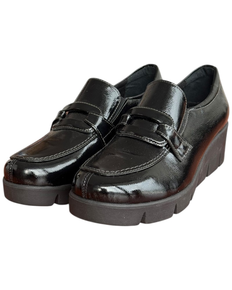  Δερμάτινο Γυναικείo Μοκασίνι - F779