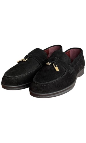  Δερμάτινο Γυναικείo Μοκασίνι - F780