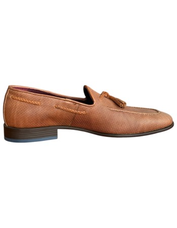  Δερμάτινο Ανδρικό Παπούτσι - F788