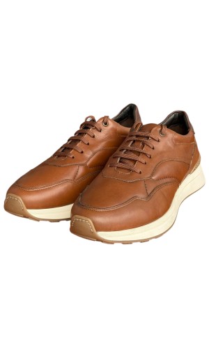  Δερμάτινο Ανδρικό Sneaker- F792