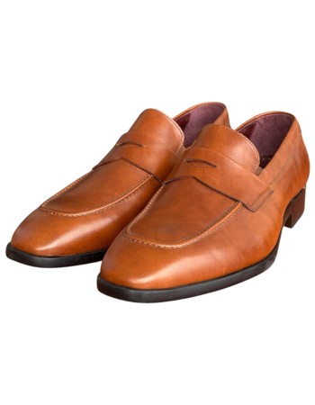  Δερμάτινο Ανδρικό Παπούτσι - F793