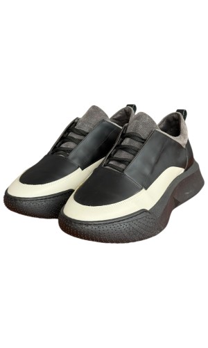  Δερμάτινο Ανδρικό Sneaker- F795