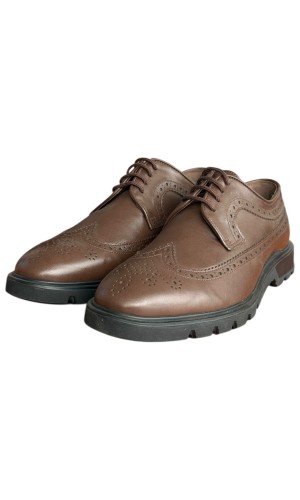  Δερμάτινο Ανδρικό Παπούτσι - F796