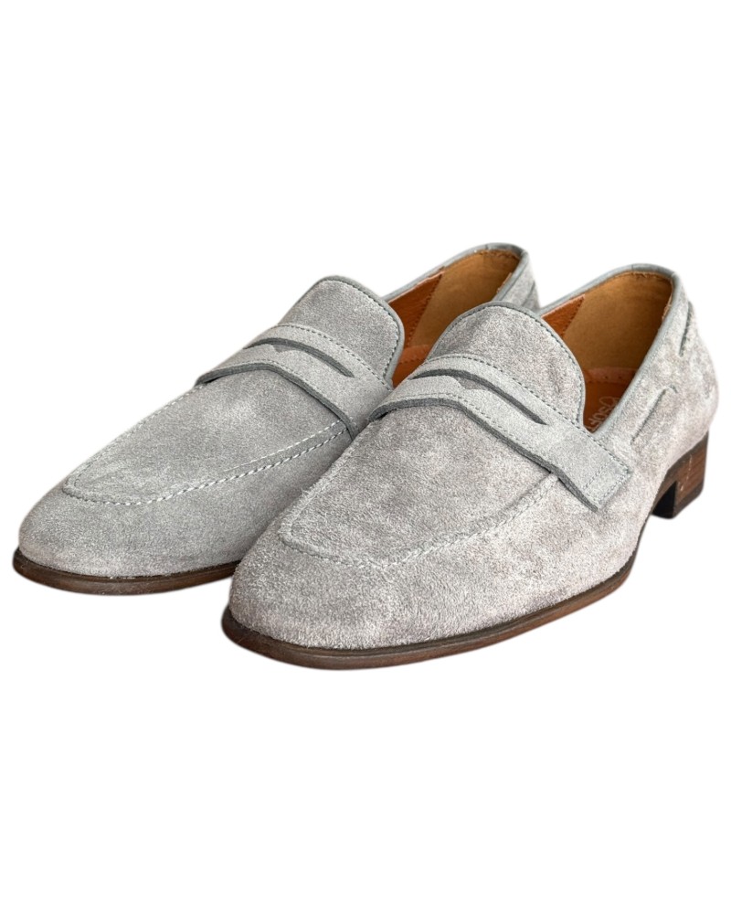  Δερμάτινο Ανδρικό Παπούτσι - F798