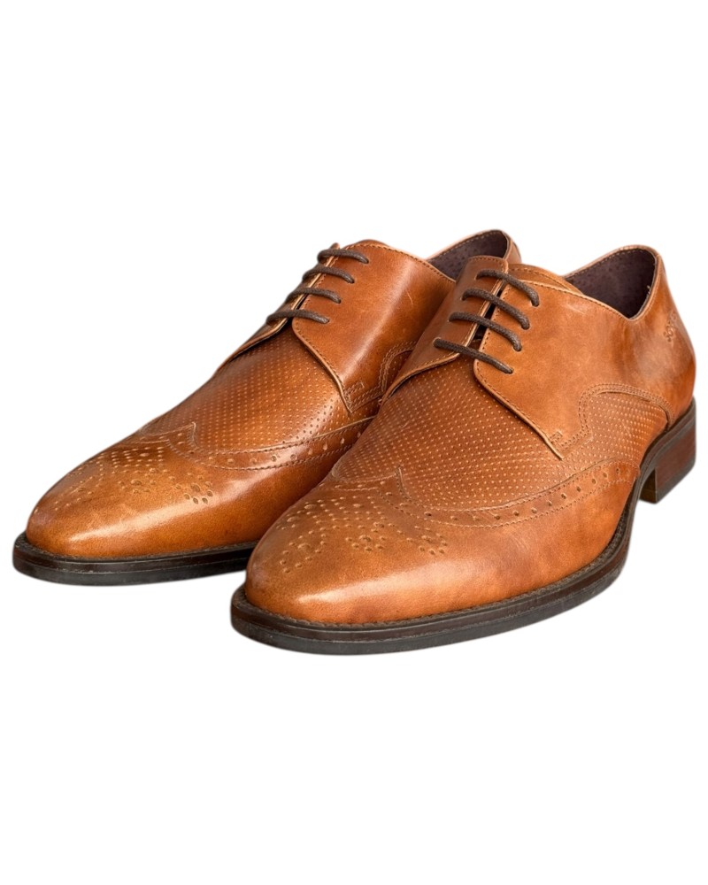  Δερμάτινο Ανδρικό Παπούτσι - F800