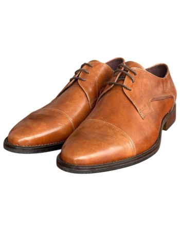  Δερμάτινο Ανδρικό Παπούτσι - F801