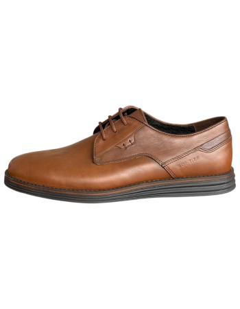  Δερμάτινο Ανδρικό Παπούτσι - F809