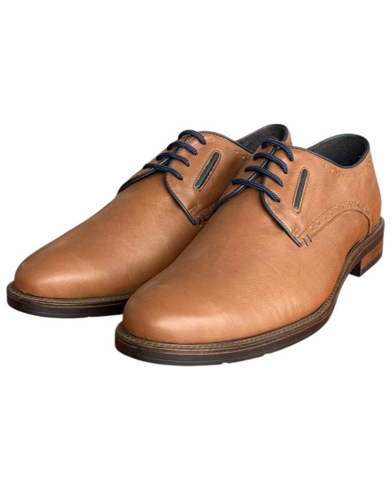  Δερμάτινο Ανδρικό Παπούτσι - F814