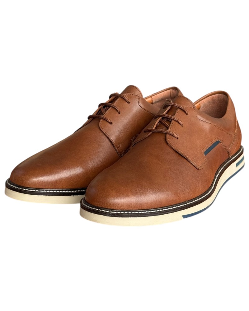  Δερμάτινο Ανδρικό Παπούτσι - F815