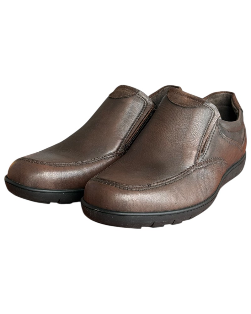  Δερμάτινο Ανδρικό Παπούτσι - F819