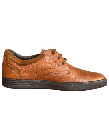  Δερμάτινο Ανδρικό Παπούτσι - F820