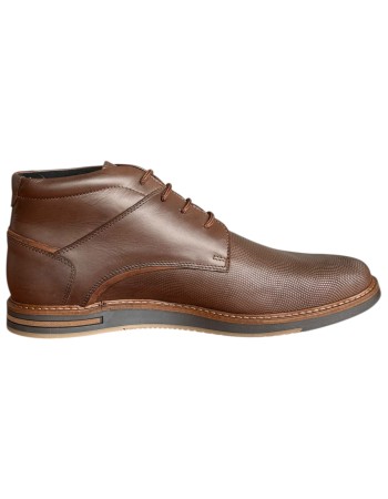  Δερμάτινο Ανδρικό Μποτάκι - F825