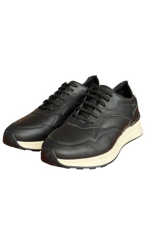  Δερμάτινο Ανδρικό Sneaker- F826