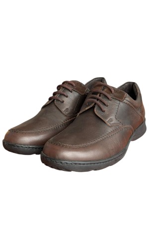  Δερμάτινο Ανδρικό Παπούτσι - F827