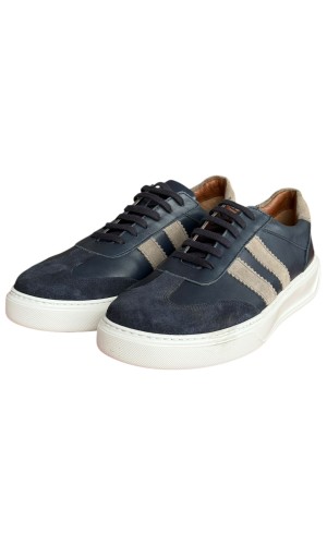  Δερμάτινο Ανδρικό Sneaker- F829