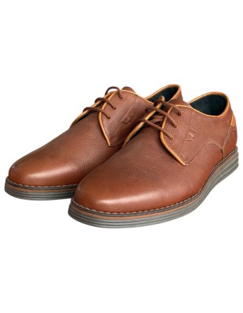  Δερμάτινο Ανδρικό Παπούτσι - F831