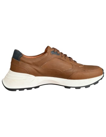  Δερμάτινο Ανδρικό Sneaker- F832