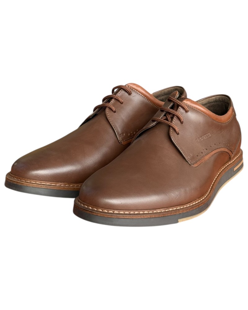  Δερμάτινο Ανδρικό Παπούτσι - F833