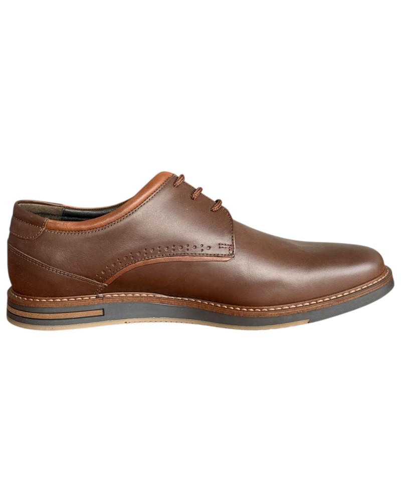  Δερμάτινο Ανδρικό Παπούτσι - F833