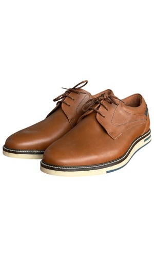  Δερμάτινο Ανδρικό Παπούτσι - F834